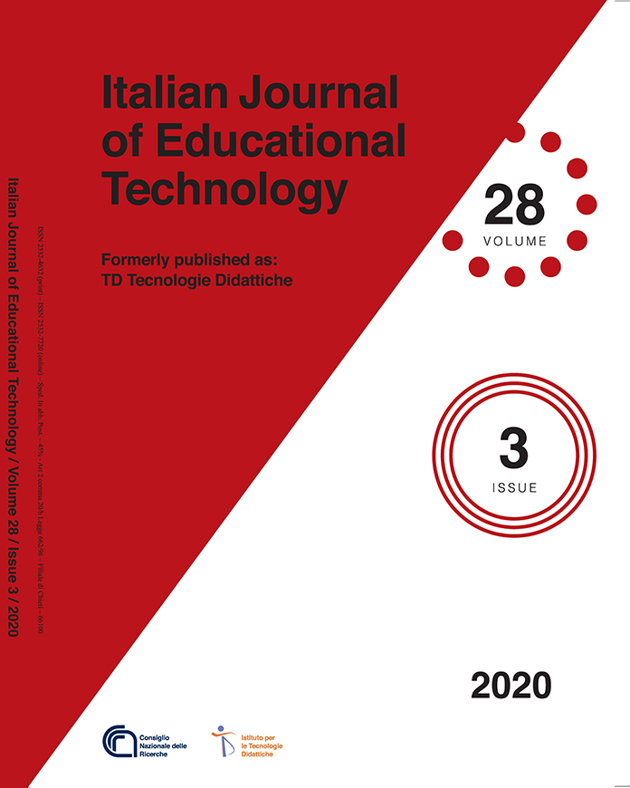 IJET cover volume 28 issue 3 - Special Issue "Promoting social inclusion through educational technology"